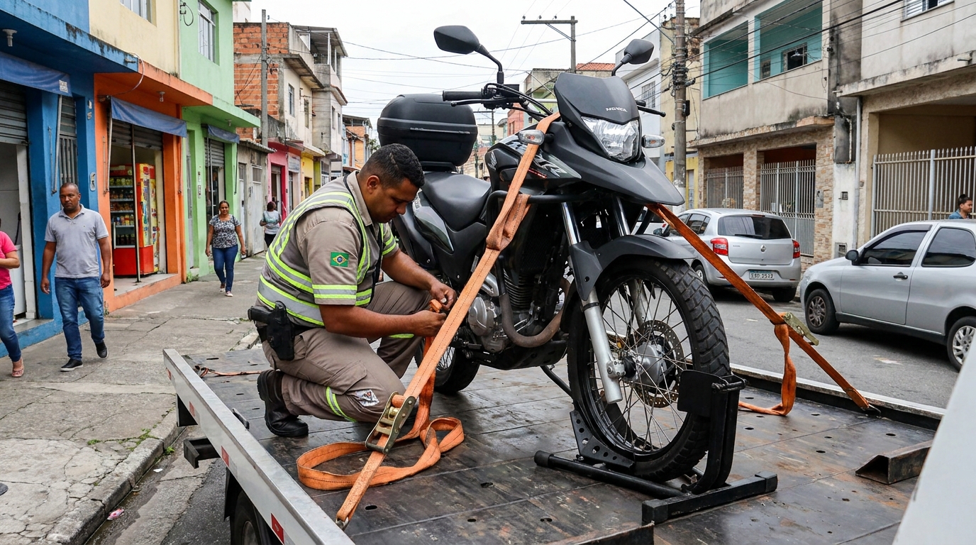 Guincho para Moto em Petrópolis‑RJ
