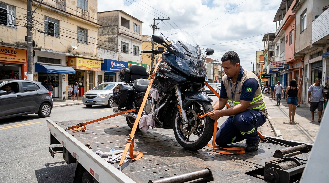 Guincho para Moto em Petrópolis‑RJ