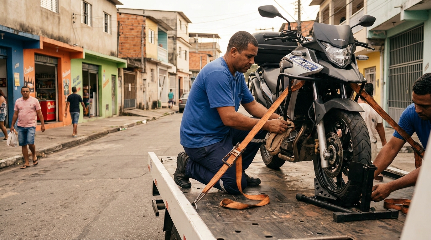 Guincho para Moto perto de mim em Petrópolis‑RJ